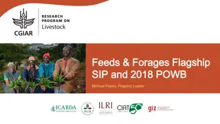 Livestock Feed Solutions and Innovations for Sustainable Agriculture