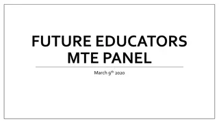 Mentored Teaching Experience Program Overview