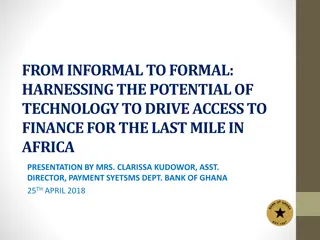 Leveraging Technology for Financial Inclusion in Africa