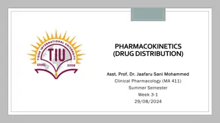 Understanding Drug Distribution in Pharmacokinetics: Key Concepts and Significance