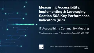 Leveraging Section 508 KPIs for IT Accessibility Success