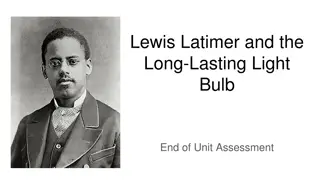 Lewis Latimer: Innovator of Long-Lasting Light Bulbs and More