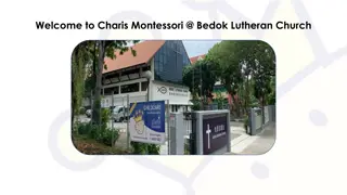 Charis Montessori at Bedok Lutheran Church Tour