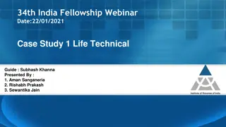 Implications and Strategies in Life Insurance Industry - Case Study Analysis