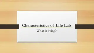 Exploring Characteristics of Living Organisms in Lab Activities