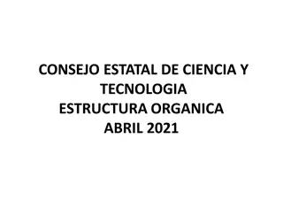 Organizational Structure of Consejo Estatal de Ciencia y Tecnologia
