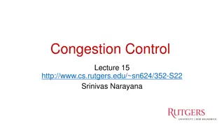 Understanding Congestion Control in Computer Networks