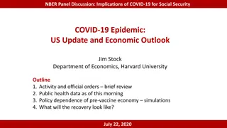 Implications of COVID-19 for Social Security and Economic Outlook