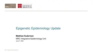 Advancements in Epigenetic Epidemiology Studies