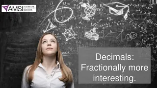 Understanding Decimals and Fractional Relationships