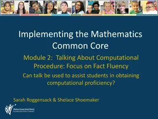 Enhancing Procedural Fluency Development Through Productive Classroom Discussions
