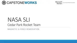 Cedar Park Rocket Team: Innovative G-Force Remediation for NASA Project