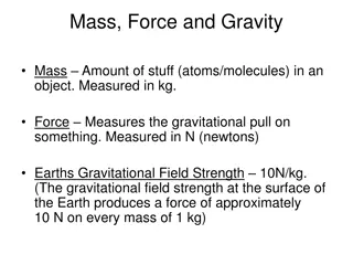 Understanding Mass, Force, and Gravity Interplay