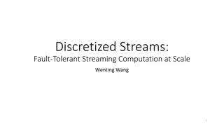 Discretized Streams: Fault-Tolerant Streaming Computation