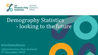 Future Population Estimation Methodologies: A Data-Driven Approach