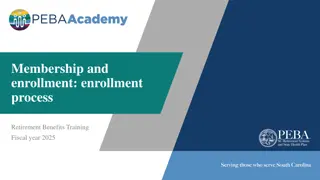 Retirement Benefits Enrollment Process for Fiscal Year 2025