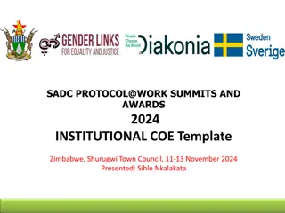 Gender Equity Initiatives at Shurugwi Town Council, Zimbabwe