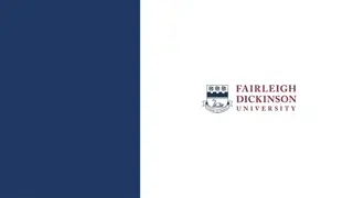 Explore Fairleigh Dickinson University in Stunning Images