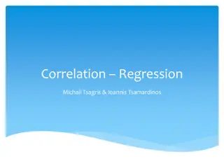 Understanding Correlation and Regression in Data Analysis