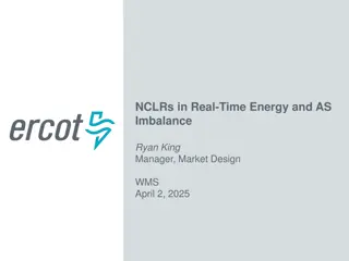 Real-Time Energy & AS Imbalance Overview