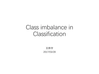 Class Imbalance in Classification