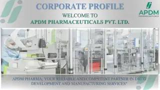 APDM Pharma: Your Trusted Partner in Drug Development and Manufacturing Services