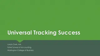 Effective Universal Tracking System for Student Progress