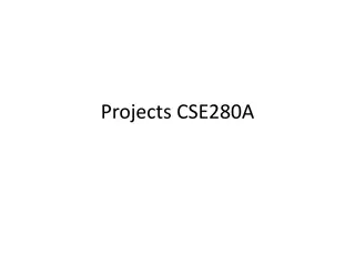 Advanced Projects in Computational Science and Engineering