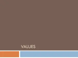 Common Values in LD Debate