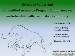 Effects of Values and Committed Action on Program Compliance in Traumatic Brain Injury