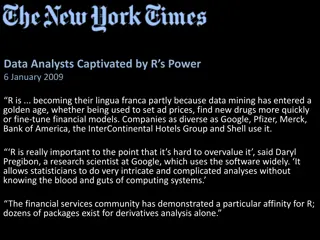 Unlocking the Power of R for Data Analysis