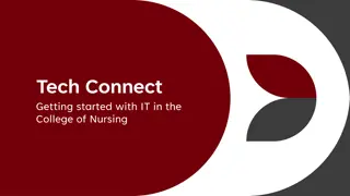 Starting with IT in College of Nursing: Unite Help Desk, IT Staff Contacts, Ticket Submission
