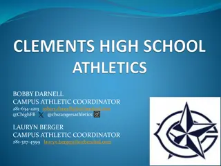Athletic Programs and Coaches at Fort Bend ISD
