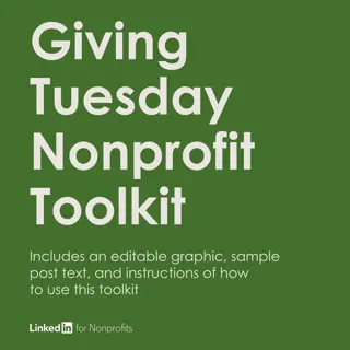 Maximize #GivingTuesday Impact with Nonprofit Toolkit