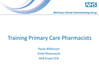 Pharmacist Roles and Clinical Contributions in Primary Care Settings