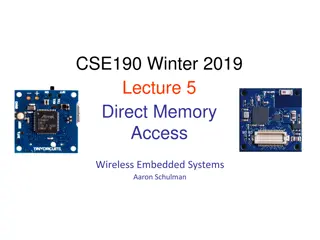 Direct Memory Access (DMA) in Embedded Systems: Benefits and Implementation