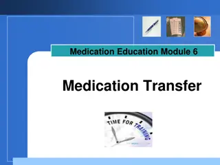 Medication Transfer Procedures