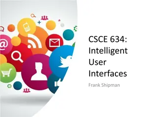 Intelligent User Interfaces Course Expectations & Requirements