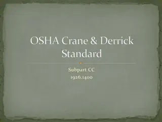 OSHA Crane & Derrick Standard - Impact of Signalperson Qualifications