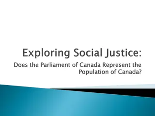 Representation of Visible Minorities in Canada's Parliament