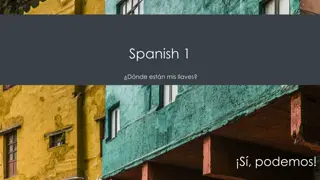 Master Stem-Changing Verbs in Spanish 1