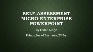 Self-Assessment for Micro-Enterprise Success by Dylan Lingo