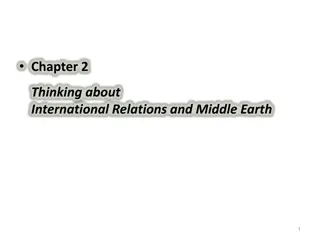 Thinking about International Relations in a Changing World