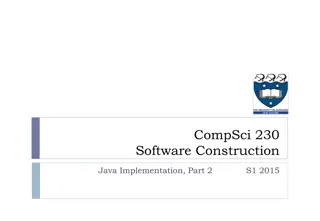 Java Software Construction: Understanding Packages and Visibility in Object-Oriented Programming