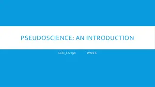 Understanding Pseudoscience: Key Questions and Strategies