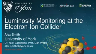 Luminosity Monitoring at the Electron-Ion Collider