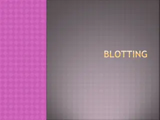 Understanding Blotting Techniques and Their Applications