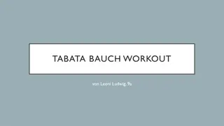 Tabata Bauch Workout - Intense Interval Training by Leoni Ludwig