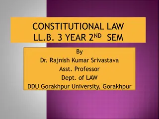 Exploring Constitutional Law: Right to Equality and Landmark Cases