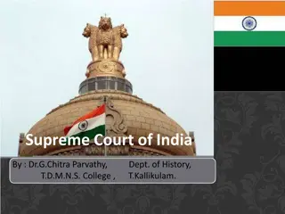 Supreme Court of India: Structure, Functions, and Independence